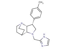 (3R*,3aR*,7aR*)-1-(1H-imidazol-2-ylmethyl)-3-(4-methylphenyl)octahydro-4,7-ethanopyrrolo[3,2-b]pyridine