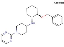 N-[(1R,2R)-2-(benzyloxy)cyclohexyl]-1-pyrimidin-2-ylpiperidin-4-amine