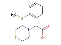 [2-(methylthio)phenyl](thiomorpholin-4-yl)acetic acid