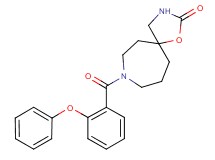 8-(2-phenoxybenzoyl)-1-oxa-3,8-diazaspiro[4.6]undecan-2-one