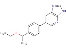 6-[4-(1-ethoxyethyl)phenyl]-3H-imidazo[4,5-b]pyridine