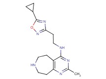 N-[2-(5-cyclopropyl-1,2,4-oxadiazol-3-yl)ethyl]-2-methyl-6,7,8,9-tetrahydro-5H-pyrimido[4,5-d]azepin-4-amine dihydrochloride