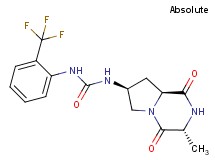 N-[(3R,7S,8aS)-3-methyl-1,4-dioxooctahydropyrrolo[1,2-a]pyrazin-7-yl]-N'-[2-(trifluoromethyl)phenyl]urea