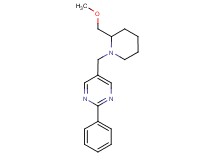 5-{[2-(methoxymethyl)piperidin-1-yl]methyl}-2-phenylpyrimidine