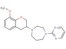 1-(8-methoxy-3,4-dihydro-2H-chromen-3-yl)-4-(2-pyrimidinyl)-1,4-diazepane