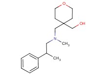(4-{[methyl(2-phenylpropyl)amino]methyl}tetrahydro-2H-pyran-4-yl)methanol
