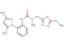 N'-[2-(3,5-dimethyl-1H-pyrazol-1-yl)phenyl]-N-[(5-ethyl-1,3,4-oxadiazol-2-yl)methyl]-N-methylurea