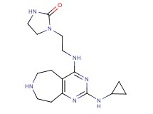 1-(2-{[2-(cyclopropylamino)-6,7,8,9-tetrahydro-5H-pyrimido[4,5-d]azepin-4-yl]amino}ethyl)imidazolidin-2-one