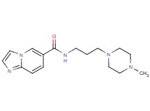 N-[3-(4-methylpiperazin-1-yl)propyl]imidazo[1,2-a]pyridine-6-carboxamide