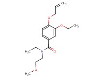 4-(allyloxy)-3-ethoxy-N-ethyl-N-(2-methoxyethyl)benzamide