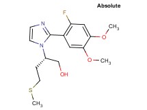 (2S)-2-[2-(2-fluoro-4,5-dimethoxyphenyl)-1H-imidazol-1-yl]-4-(methylthio)butan-1-ol