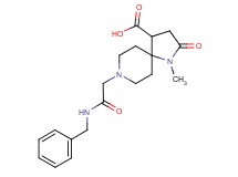 8-[2-(benzylamino)-2-oxoethyl]-1-methyl-2-oxo-1,8-diazaspiro[4.5]decane-4-carboxylic acid