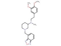 1-(2,1,3-benzoxadiazol-4-ylmethyl)-N-[2-(3,4-dimethoxyphenyl)ethyl]-N-methyl-3-piperidinamine