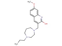 7-methoxy-3-[(4-propyl-1,4-diazepan-1-yl)methyl]-2-quinolinol