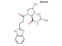 (2S,4R)-4-amino-1-[3-(1H-benzimidazol-2-yl)propanoyl]-N-isopropylpyrrolidine-2-carboxamide
