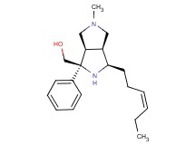 {(1S*,3R*,3aS*,6aR*)-3-[(3Z)-hex-3-en-1-yl]-5-methyl-1-phenyloctahydropyrrolo[3,4-c]pyrrol-1-yl}methanol