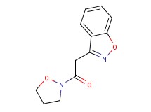 3-[2-(2-isoxazolidinyl)-2-oxoethyl]-1,2-benzisoxazole
