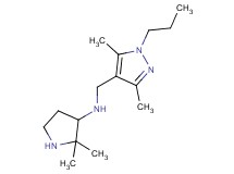 N-[(3,5-dimethyl-1-propyl-1H-pyrazol-4-yl)methyl]-2,2-dimethyl-3-pyrrolidinamine dihydrochloride