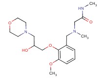N~2~-[2-(2-hydroxy-3-morpholin-4-ylpropoxy)-3-methoxybenzyl]-N~1~,N~2~-dimethylglycinamide