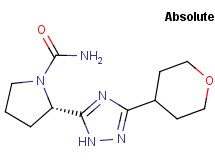 (2S)-2-[3-(tetrahydro-2H-pyran-4-yl)-1H-1,2,4-triazol-5-yl]pyrrolidine-1-carboxamide