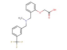 [2-({methyl[3-(trifluoromethyl)benzyl]amino}methyl)phenoxy]acetic acid