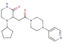 4-cyclopentyl-3-{2-oxo-2-[4-(4-pyridinyl)-1-piperazinyl]ethyl}-2-piperazinone