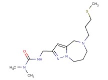 N,N-dimethyl-N'-({5-[3-(methylthio)propyl]-5,6,7,8-tetrahydro-4H-pyrazolo[1,5-a][1,4]diazepin-2-yl}methyl)urea