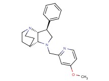 (2R*,3S*,6R*)-5-[(4-methoxy-2-pyridinyl)methyl]-3-phenyl-1,5-diazatricyclo[5.2.2.0~2,6~]undecane