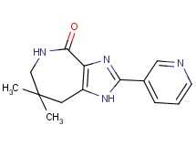 7,7-dimethyl-2-pyridin-3-yl-5,6,7,8-tetrahydroimidazo[4,5-c]azepin-4(1H)-one