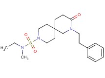 N-ethyl-N-methyl-3-oxo-2-(2-phenylethyl)-2,9-diazaspiro[5.5]undecane-9-sulfonamide