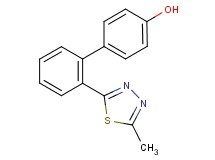 2'-(5-methyl-1,3,4-thiadiazol-2-yl)biphenyl-4-ol