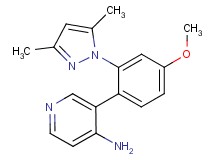 3-[2-(3,5-dimethyl-1H-pyrazol-1-yl)-4-methoxyphenyl]pyridin-4-amine