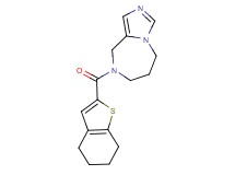 8-(4,5,6,7-tetrahydro-1-benzothien-2-ylcarbonyl)-6,7,8,9-tetrahydro-5H-imidazo[1,5-a][1,4]diazepine