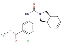 (3aR*,7aS*)-N-{4-chloro-3-[(methylamino)carbonyl]phenyl}-1,3,3a,4,7,7a-hexahydro-2H-isoindole-2-carboxamide