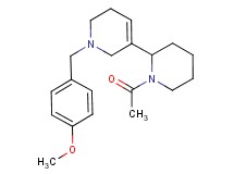 5-(1-acetylpiperidin-2-yl)-1-(4-methoxybenzyl)-1,2,3,6-tetrahydropyridine