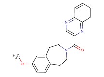 7-methoxy-3-(quinoxalin-2-ylcarbonyl)-2,3,4,5-tetrahydro-1H-3-benzazepine