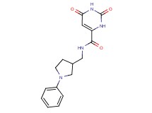 2,6-dioxo-N-[(1-phenyl-3-pyrrolidinyl)methyl]-1,2,3,6-tetrahydro-4-pyrimidinecarboxamide trifluoroacetate