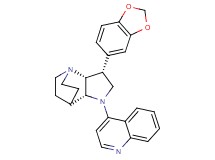 (3R*,3aR*,7aR*)-3-(1,3-benzodioxol-5-yl)-1-quinolin-4-yloctahydro-4,7-ethanopyrrolo[3,2-b]pyridine