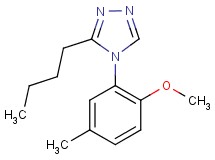 3-butyl-4-(2-methoxy-5-methylphenyl)-4H-1,2,4-triazole