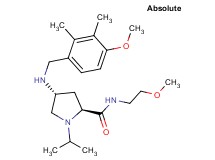 (4R)-1-isopropyl-4-[(4-methoxy-2,3-dimethylbenzyl)amino]-N-(2-methoxyethyl)-L-prolinamide