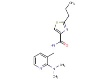 N-{[2-(dimethylamino)pyridin-3-yl]methyl}-2-propyl-1,3-thiazole-4-carboxamide
