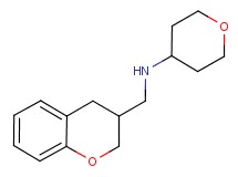 (3,4-dihydro-2H-chromen-3-ylmethyl)tetrahydro-2H-pyran-4-ylamine
