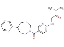 N~1~,N~1~-dimethyl-N~2~-{5-[(4-phenylazepan-1-yl)carbonyl]pyridin-2-yl}glycinamide