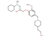 1-[cyclohexyl(methyl)amino]-3-(4-{[4-(2-hydroxyethyl)-1-piperidinyl]methyl}-2-methoxyphenoxy)-2-propanol