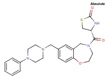 (4R)-4-{[7-[(4-phenyl-1-piperazinyl)methyl]-2,3-dihydro-1,4-benzoxazepin-4(5H)-yl]carbonyl}-1,3-thiazolidin-2-one