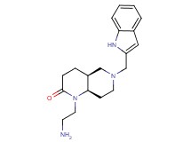 rel-(4aS,8aR)-1-(2-aminoethyl)-6-(1H-indol-2-ylmethyl)octahydro-1,6-naphthyridin-2(1H)-one dihydrochloride