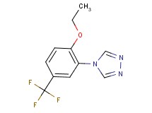 4-[2-ethoxy-5-(trifluoromethyl)phenyl]-4H-1,2,4-triazole