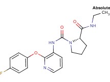 (2S)-N~2~-ethyl-N~1~-[2-(4-fluorophenoxy)pyridin-3-yl]pyrrolidine-1,2-dicarboxamide
