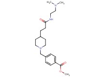 methyl 4-{[4-(3-{[2-(dimethylamino)ethyl]amino}-3-oxopropyl)-1-piperidinyl]methyl}benzoate