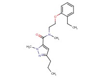 N-[2-(2-ethylphenoxy)ethyl]-N,1-dimethyl-3-propyl-1H-pyrazole-5-carboxamide